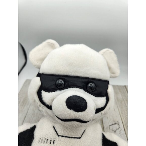 Build A Bear storm Trooper white black The Force Awakens 16" Plush Soft Stuffed - Picture 4 of 7